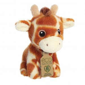 AU35068  13cm Eco Nation Mini Giraffe 