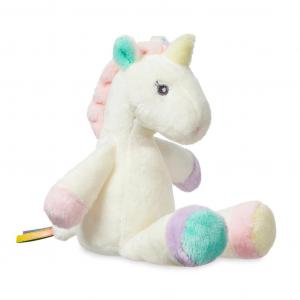 AU60965  20cm Lil Sparkle Unicorn Rattle  (Ebba Eco Friendly)