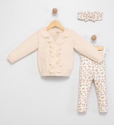 BM4132BIS  Leopard Knit set ( 6-36 months)