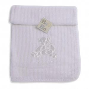 BO5167W  Cable Knit "Favorite Bear" Shawl 