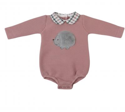 BO8020DP  Hedgehog Romper  (0-9 months)