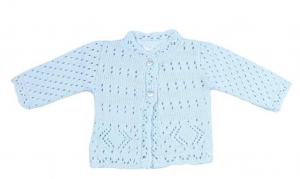 BO855-S  Sky Blue ONLY Cardigan  (0-9 months)