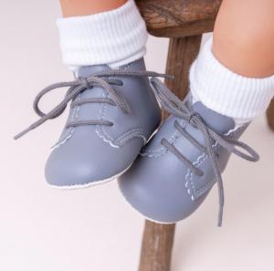BP620-G  Grey Pre-Walker Boots  (0-3)