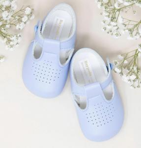 BP625-S  Sky Blue Pre-Walker Shoe  (0-4)
