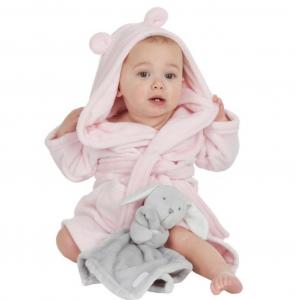 BT18C203-0-6  Pink Dressing Gown  (0-6 months)