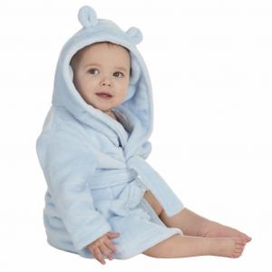 BT18C205A-0-6  Sky Blue Dressing Gown  (0-6 months)