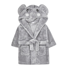 BT18C511  Elephant Dressing Gown  (6-24 months)