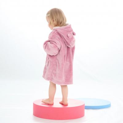 BT18C905P  Dusky Pink Oversize Hoodie  (18m - 3 years)