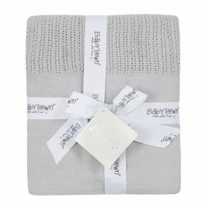 BT19C227  Heavy Knit Cellular Blanket 