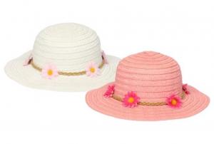 BWHC331X  Daisy Straw Hat  (50-54cm)