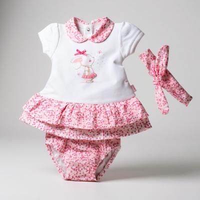 BY140098  "Bunny" Two Piece Set  (12-24 months)