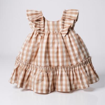 BY141616   Gingham Dress  (12-24 months)