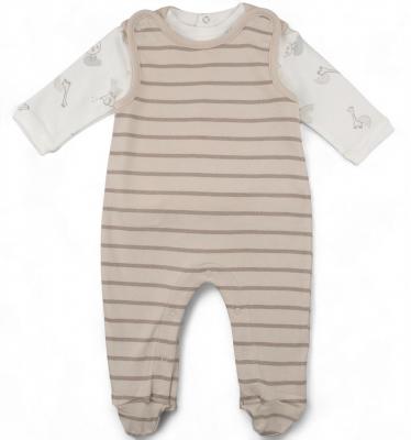 BY240423B  Stripe Overall  ( Newborn - 6 months)
