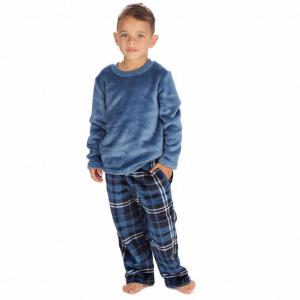 CB15C705  Plush  flannel set  (3-8 years)