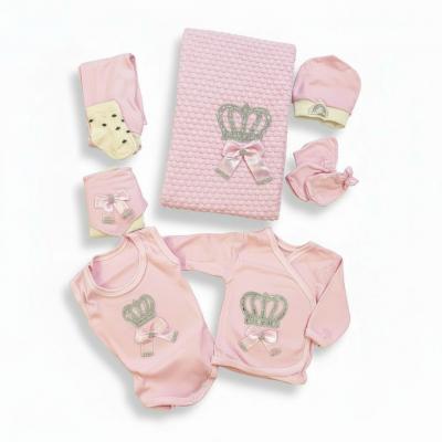 CBCC10030P 10 Piece boxed Set "Sparkle Crown" (0-3 months)