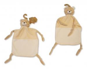 CC26-0009  Bear Comforter with Rattle 