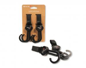 CC50-0003  Twin Pack Double Pushchair Hooks 