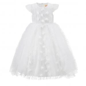 CCS67220I  Ivory Floral Applique Dress  (6-24 months)