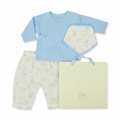 ER13420s  Muslin Layette Teddy (0-6 months)