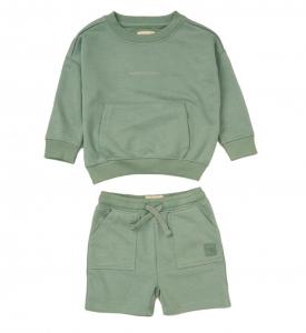 FDF09355C Sweatshirt and Shorts Set (2-4 years)