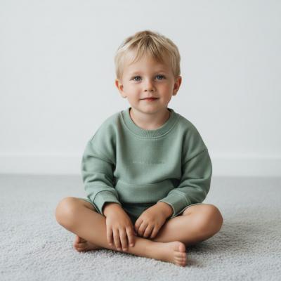 FDF09355-B  Sweatshirt and Shorts Set (12-24 months)