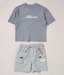 FDF09385C "Always Adventurous" Short Set (2-4 years)