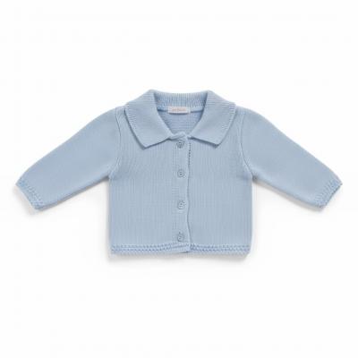 JF10-584-S  Sky Cardigan  (Newborn - 9 months)