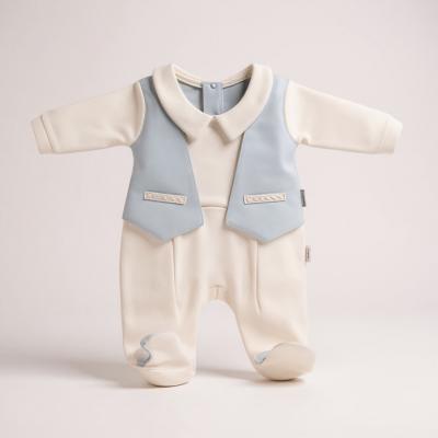 JF2120-6218-S  Faux Waistcoat All In One  (0-6m)