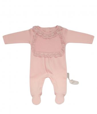JF2120-6226-P  "Lace" All In One  (0-6m)