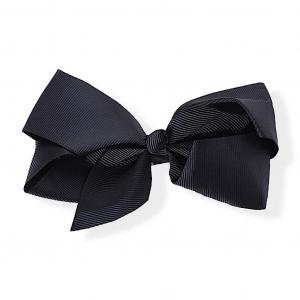 KCHC130-B  Black Bow Clip 