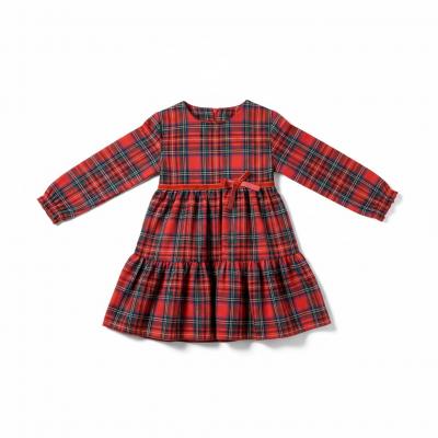 KCL5015R  Tartan Dress  (0-24 months)