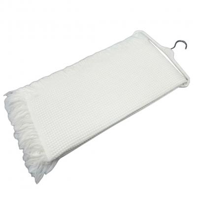 KKWaffleW  White Waffle Shawl 