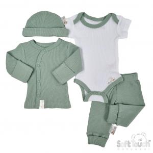 LBWSTPR12-SG  Sage Green Four Piece Set  (3.5kg)