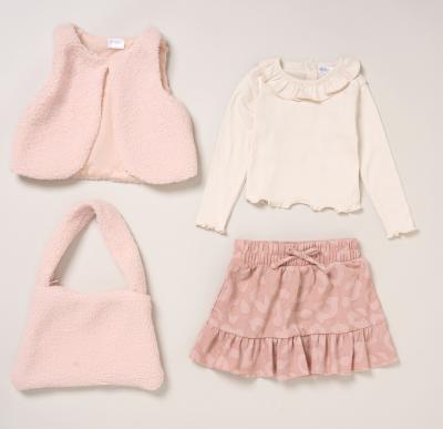LGG10940B  Skirt and Gilet Set  (2-4 years)