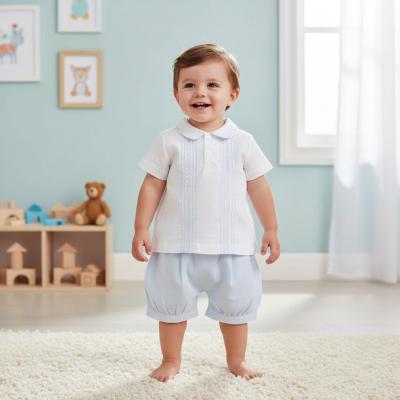 MB5251A  Embroidered Top and Shorts  (12-24 months)