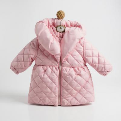 MB5928B Pink Quilted Coat (3-5 years)