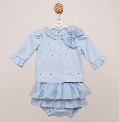 MB6780  Bow and Sparkle Jam Pant Set  (3-9 months)