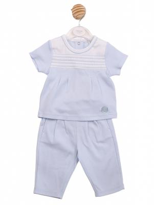 MB6885A  Embroidered Panel Two Piece  (12-24 months)