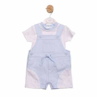 MB7006A  Classic  Dungaree Set  (12-24 months)