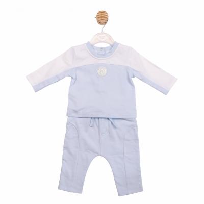 MB7009B  Colour Block Trousers Set  (3-5 years )