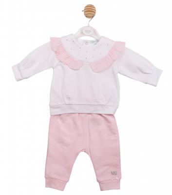 MB7098B  Diamante and Frilled Trouser Set  (3-5 years)