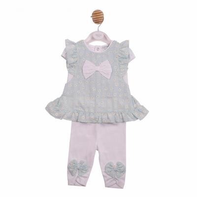 MB7254B  Floral Cross Back 3 Piece Sun Set  (3-5 years)