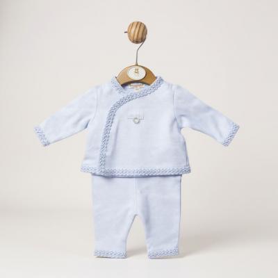 MBLBW5382S-3-8  Brocade Trousers and Top  (3-8lbs)