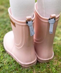 MEAngel-P  Pink Glitter Welly Boots  (24-30)