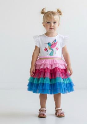 MIH14007A  Humming Bird Tutu Dress  (3-5 years)