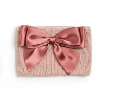 ML0503-0626RG  Rose Gold Knitted Warm Thick Headband 