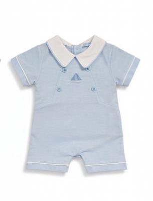 ML2120-6313S  "Sailor" Romper  (NB-6 months)