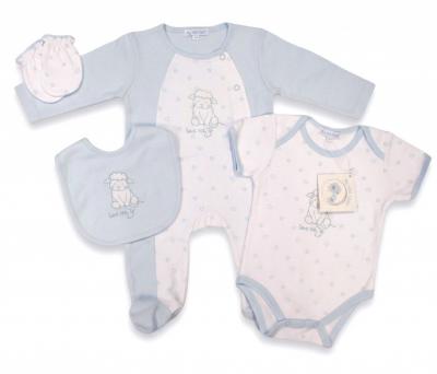 ML25-1330-S  "Love Me" 4 Piece Set  (NB-6 months)