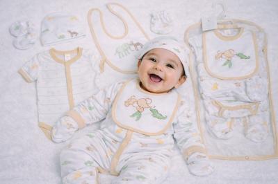 ML25-1340B  "Elephant" 5 Piece Set  (NB-6 months)