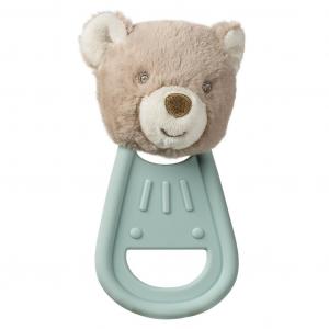 MM26300M  Simply Silicone Bear Teether 5" 